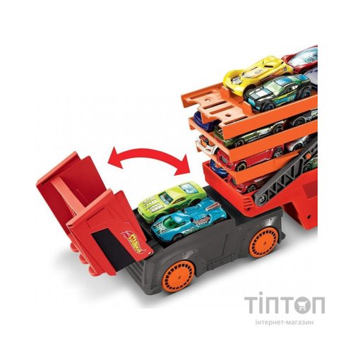 Ігровий набір Hot Wheels Вантажівка-транспортер (GHR48)