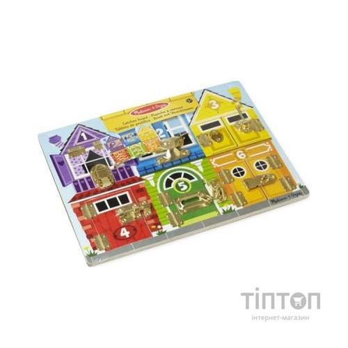 Ігровий набір Melіssa&Doug Дерев'яна дошка з засувками (MD13785)