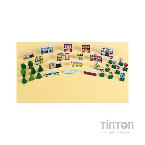 Ігровий набір Melissa&Doug дерев'яний "Місто" (MD14796)