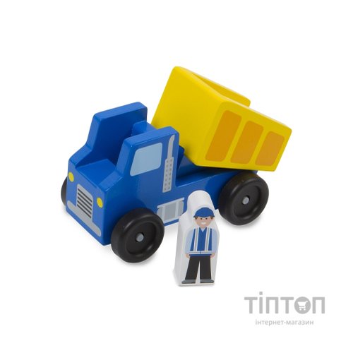 Ігровий набір Melissa&Doug Дерев'яний набір "Будівельні машинки" (MD656)