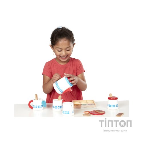 Ігровий набір Melissa&Doug Дерев'яний набір Чайний сервіз (MD19843)