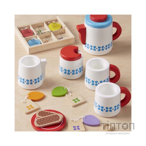 Ігровий набір Melissa&Doug Дерев'яний набір Чайний сервіз (MD19843)