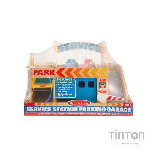 Ігровий набір Melissa&Doug дерев'яний "СТО" (MD19271)