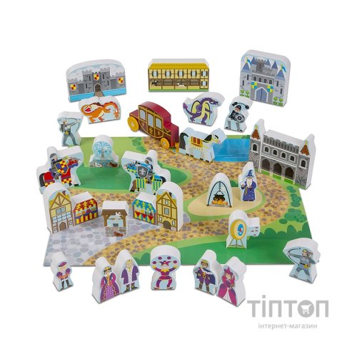 Ігровий набір Melissa&Doug дерев'яний "Замок" (MD10979)