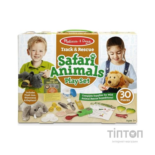 Ігровий набір Melissa&Doug Допомога тваринам сафарі (MD8543)
