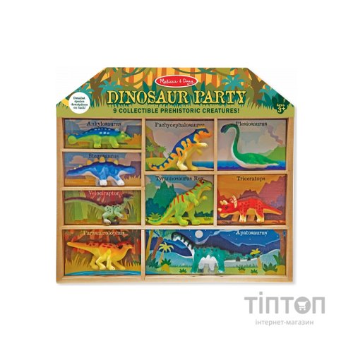 Ігровий набір Melissa&Doug Динозаври (MD12666)