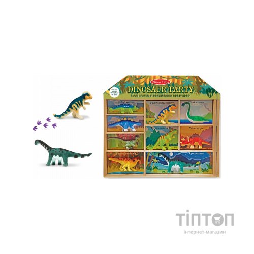 Ігровий набір Melissa&Doug Динозаври (MD12666)