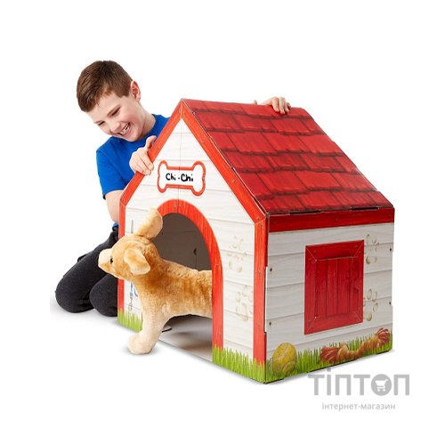Ігровий набір Melissa&Doug Картонний ігровий будиночок для собаки (MD5514)