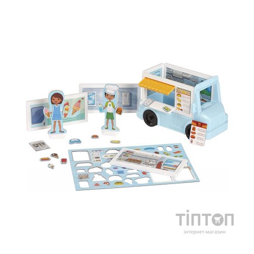 Ігровий набір Melissa&Doug магнітний Магазин піци та морозива (MD30658)