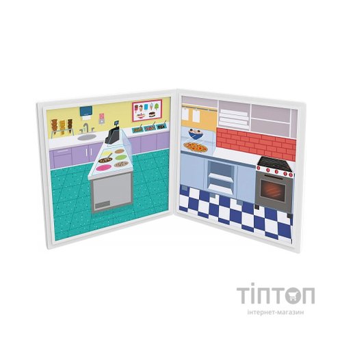 Ігровий набір Melissa&Doug магнітний Магазин піци та морозива (MD30658)