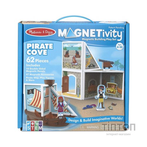 Ігровий набір Melissa&Doug магнітний Піратська бухта (MD30664)