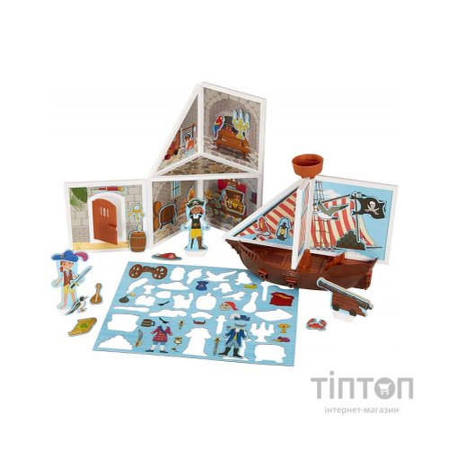 Ігровий набір Melissa&Doug магнітний Піратська бухта (MD30664)