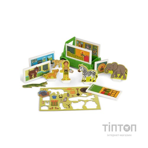 Ігровий набір Melissa&Doug магнітний Сафарі - рятувальна машина (MD30666)