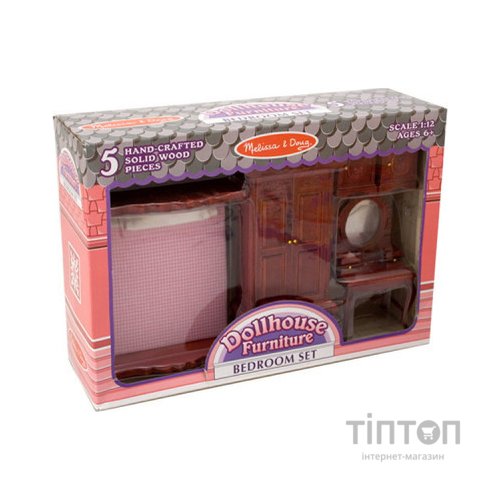 Ігровий набір Melissa&Doug Меблі для спальні (MD2583)