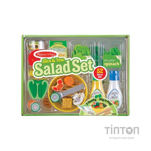 Ігровий набір Melissa&Doug Нарізка салату (MD19310)