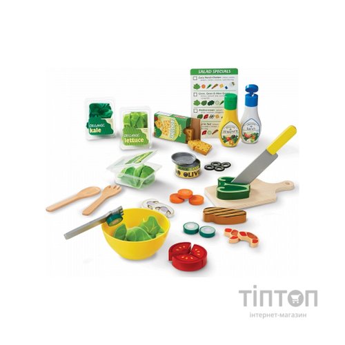 Ігровий набір Melissa&Doug Нарізка салату (MD19310)