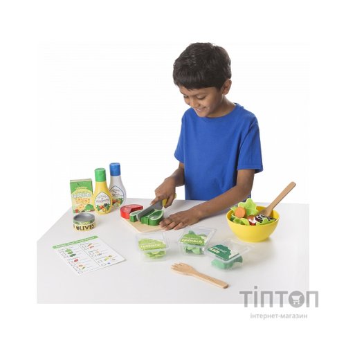 Ігровий набір Melissa&Doug Нарізка салату (MD19310)