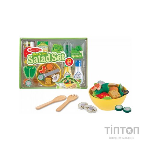 Ігровий набір Melissa&Doug Нарізка салату (MD19310)