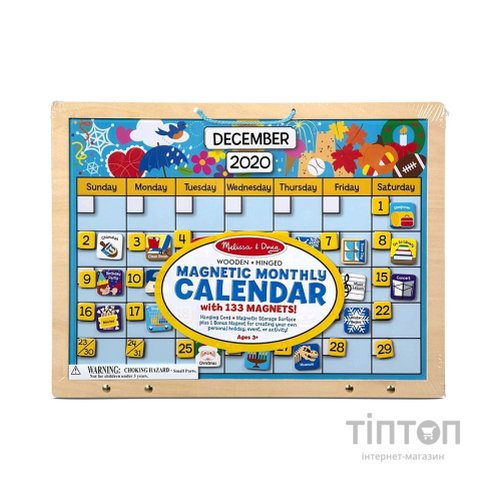 Ігровий набір Melissa&Doug Вічний магнітний календар (MD5058)
