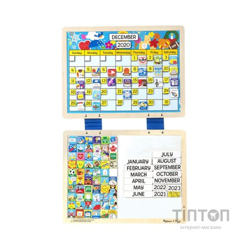Ігровий набір Melissa&Doug Вічний магнітний календар (MD5058)