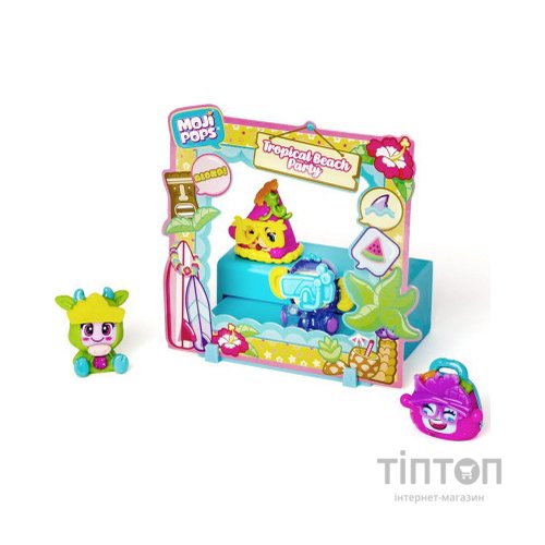 Ігровий набір Moji Pops S2 Фотосесія 4 фігурки + аксесуари (PMP2B416IN00)