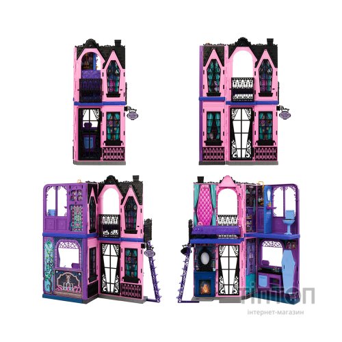 Ігровий набір Monster High БУ-тік Готель Лігво для моторошно стильних (JBF16)