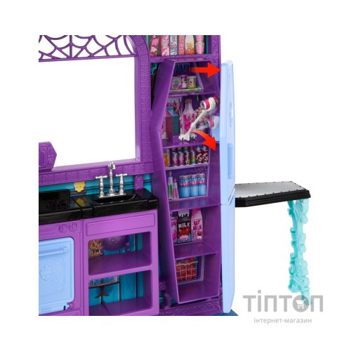 Ігровий набір Monster High БУ-тік Готель Лігво для моторошно стильних (JBF16)