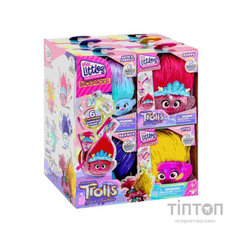Ігровий набір Moose сюрприз REAL LITTLES S1 TROLLS BP (25426)