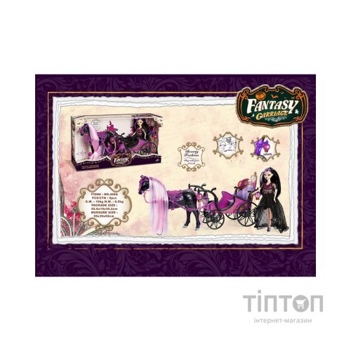 Ігровий набір Mountainking Gothic Princess з каретою (6337462)