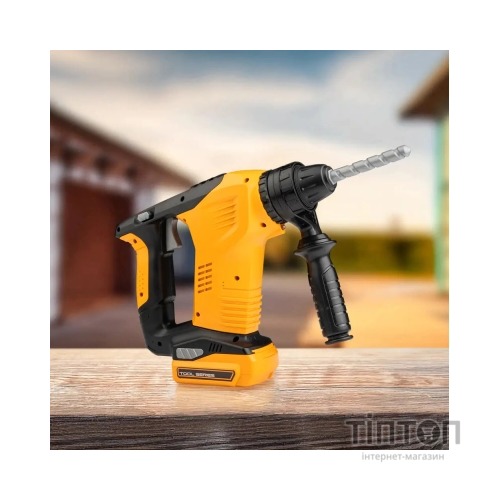 Ігровий набір Otamanko дриль на батарейках із 4 насадками жовта (T016A)