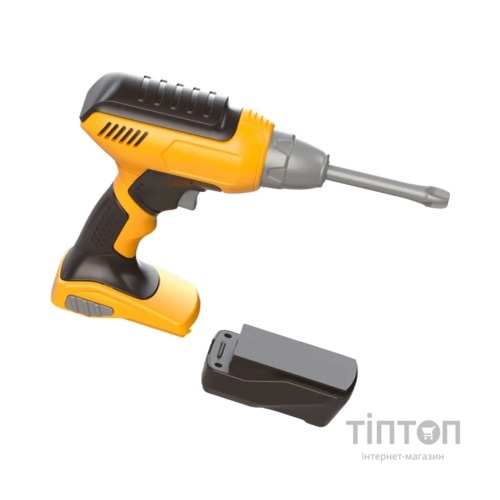 Ігровий набір Otamanko шуруповерт на батарейках жовтий (T002)