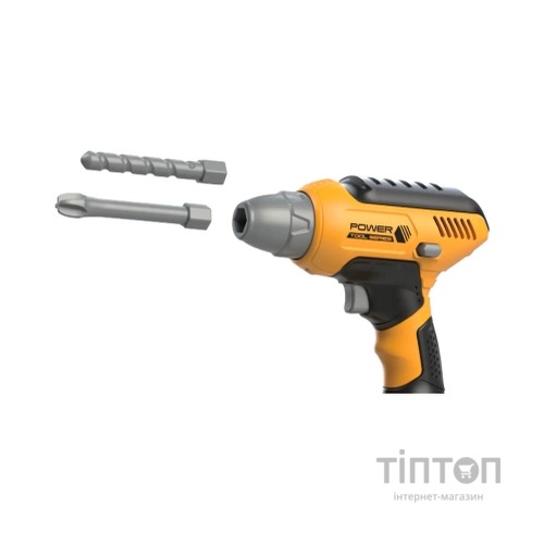 Ігровий набір Otamanko шуруповерт на батарейках жовтий (T002)