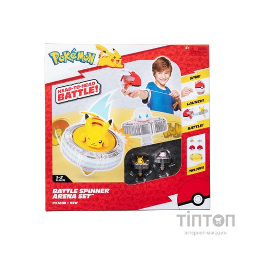 Ігровий набір Pokemon Подвійний батл Пікачу та М'ю (PKW4403)
