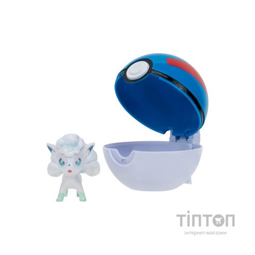Ігровий набір Pokemon W14 - Алола Вульпікс в покеболі (PKW3135)
