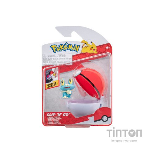 Ігровий набір Pokemon W14 - Фрокі в покеболі (PKW3133)