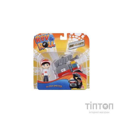 Ігровий набір Rev&Roll Рев та Рамбл DieCast Бо та Спрітцер (EU881031)