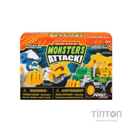 Ігровий набір Road Rippers Snap'n Play Truck and monster (20303)
