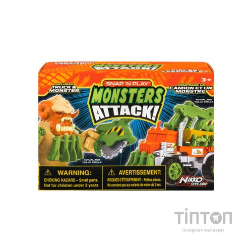 Ігровий набір Road Rippers Snap'n Play Truck and monster (20304)