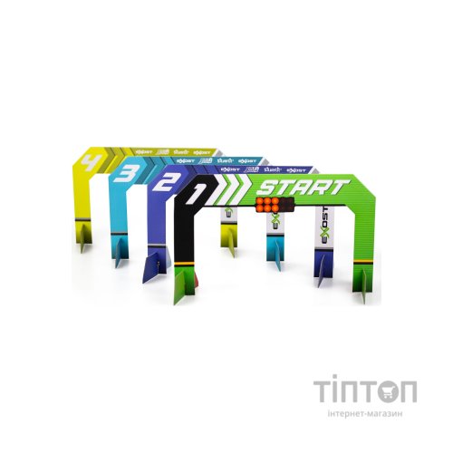 Ігровий набір Silverlit BUILD 2 DRIVE DUO PACK RACE SET, РК, 2,4 GHz (ГГц), жовта та синя (20705)