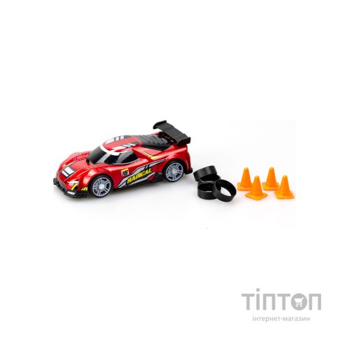 Ігровий набір Silverlit BUILD 2 DRIVE RADICAL RACER, РК, 2,4 GHz (ГГц), червона (20701)