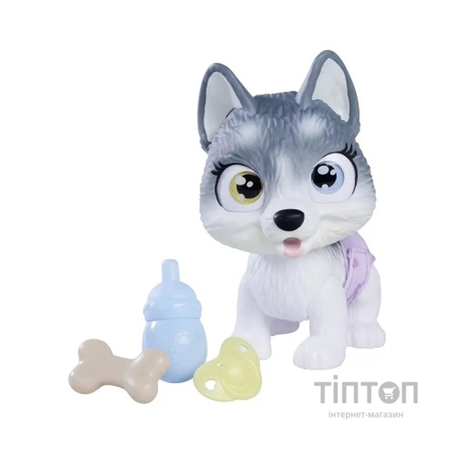 Ігровий набір Simba Пампер Петс. Хаскі, що п' є та пісяє, з кольоровою лапкою, 3 аксесуари.-сюрпризи (5950135)