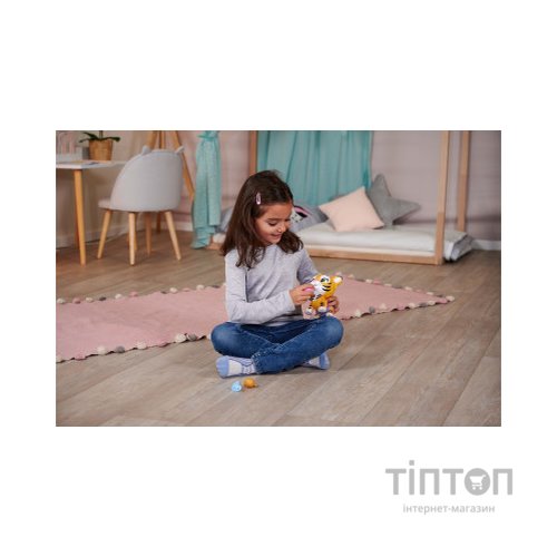 Ігровий набір Simba Pamper Petz Тигреня, що п'є і писає з кольоровою лапкою 3 аксесуарів-сюрпризу (5953575)