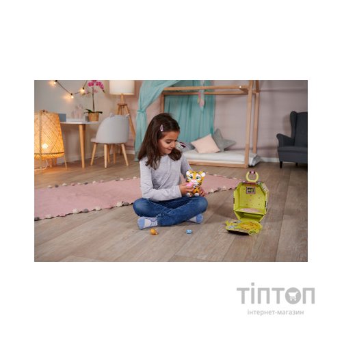 Ігровий набір Simba Pamper Petz Тигреня, що п'є і писає з кольоровою лапкою 3 аксесуарів-сюрпризу (5953575)
