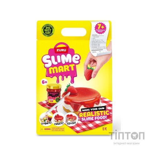 Ігровий набір Slime Mart Shopping Bag Полуничний чизкейк (15901A)