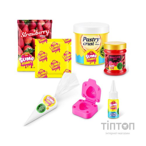 Ігровий набір Slime Mart Shopping Bag Полуничний чизкейк (15901A)
