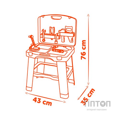 Ігровий набір Smoby Блек + Деккер. Розумна майстерня (360734)