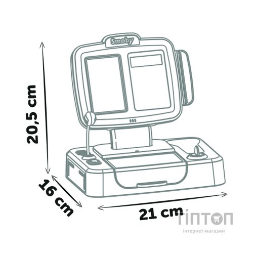 Ігровий набір Smoby Електронна каса зі сканером (350113)