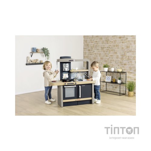 Ігровий набір Smoby Інтерактивна кухня Тефаль Еволюшн із регулюванням висоти та аксесуарами (312308)