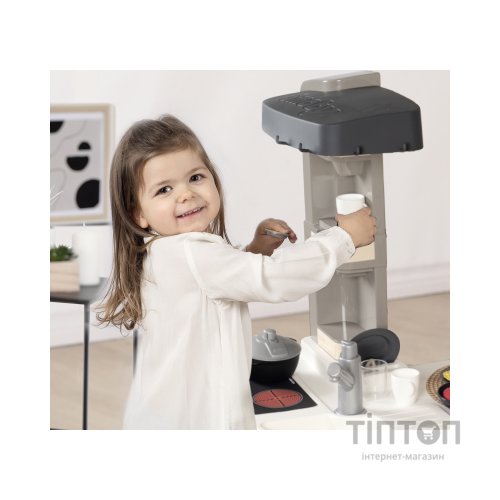 Ігровий набір Smoby Інтерактивна кухня Тефаль Студіо Френч з аксесуарами Графітова (311056)