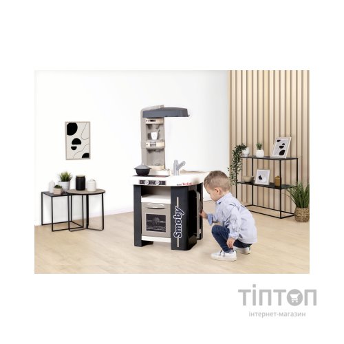 Ігровий набір Smoby Інтерактивна кухня Тефаль Студіо Френч з аксесуарами Графітова (311056)